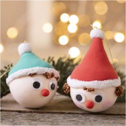 Mini Craft Kit Christmas Baubles