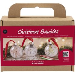 Mini Craft Kit Christmas Baubles