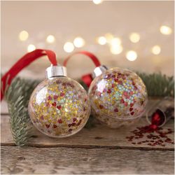 Mini Craft Kit Christmas Baubles