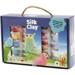 Silk Clay&reg; Set, assorted colours, 1 set